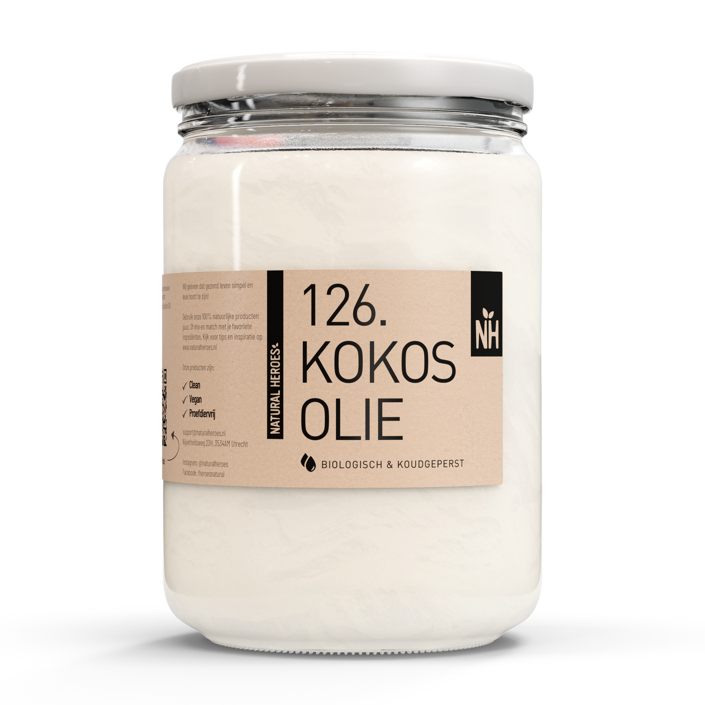 Kokosolie (Biologisch & Koudgeperst)