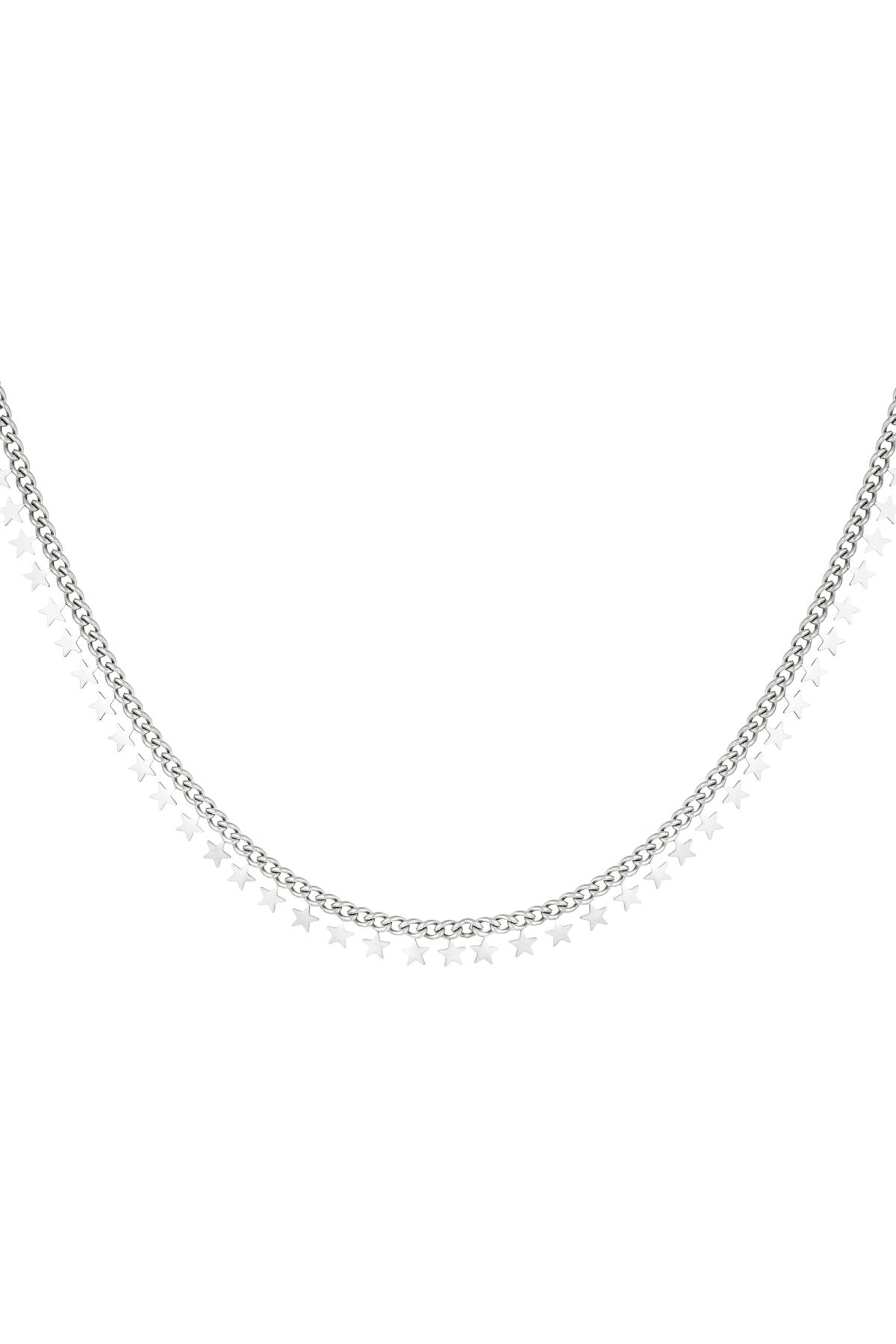 Elegant Stainless Steel Chain Necklace in Silver & Gold