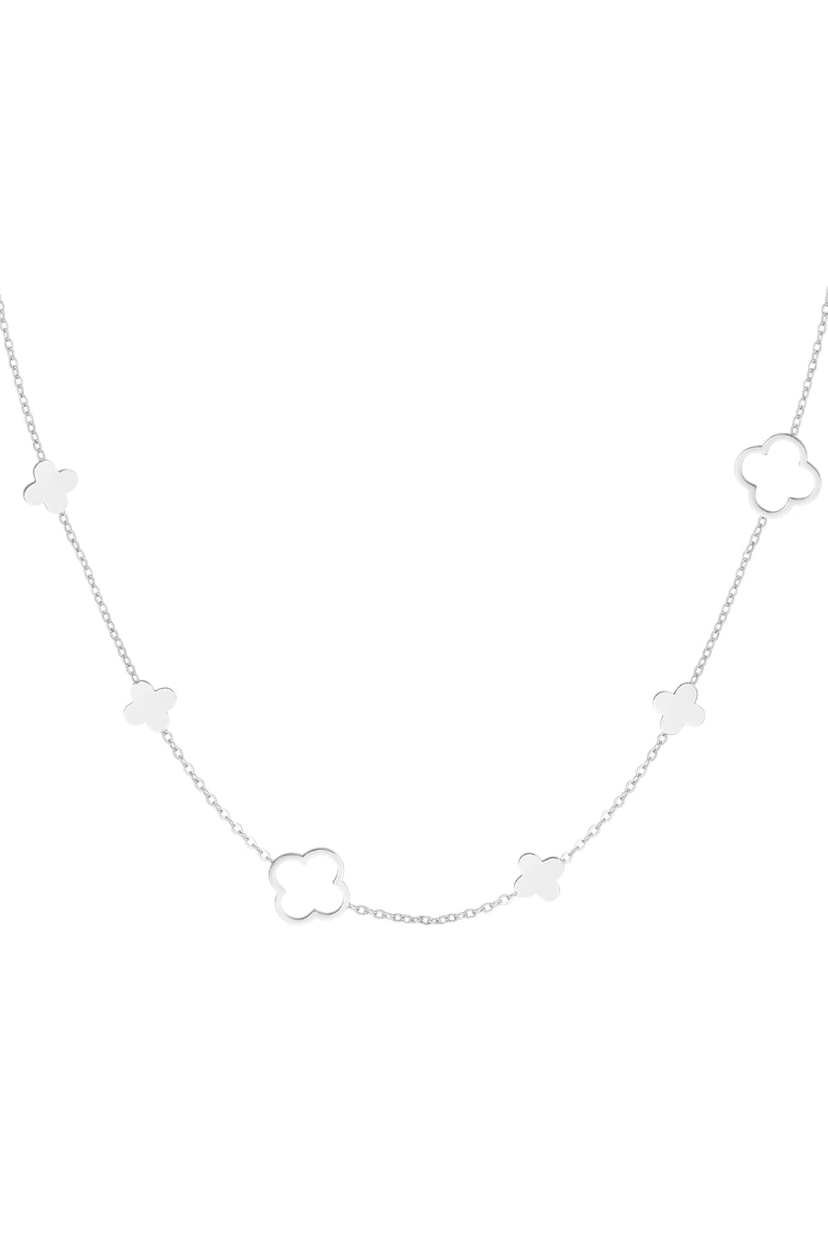Elegant Stainless Steel Chain Necklace in Silver & Gold
