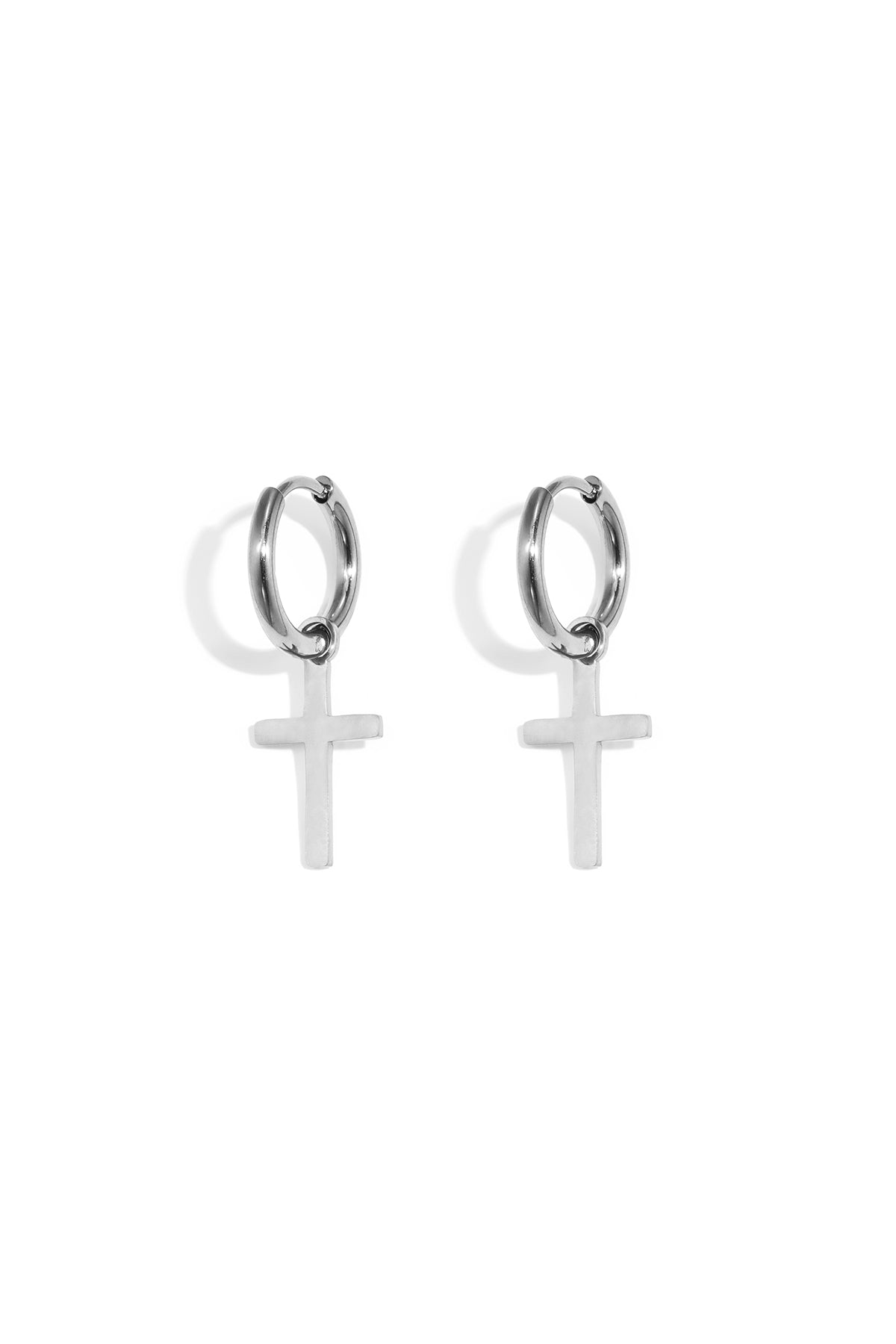 Stylish Cross Drop Earrings for Everyday Wear