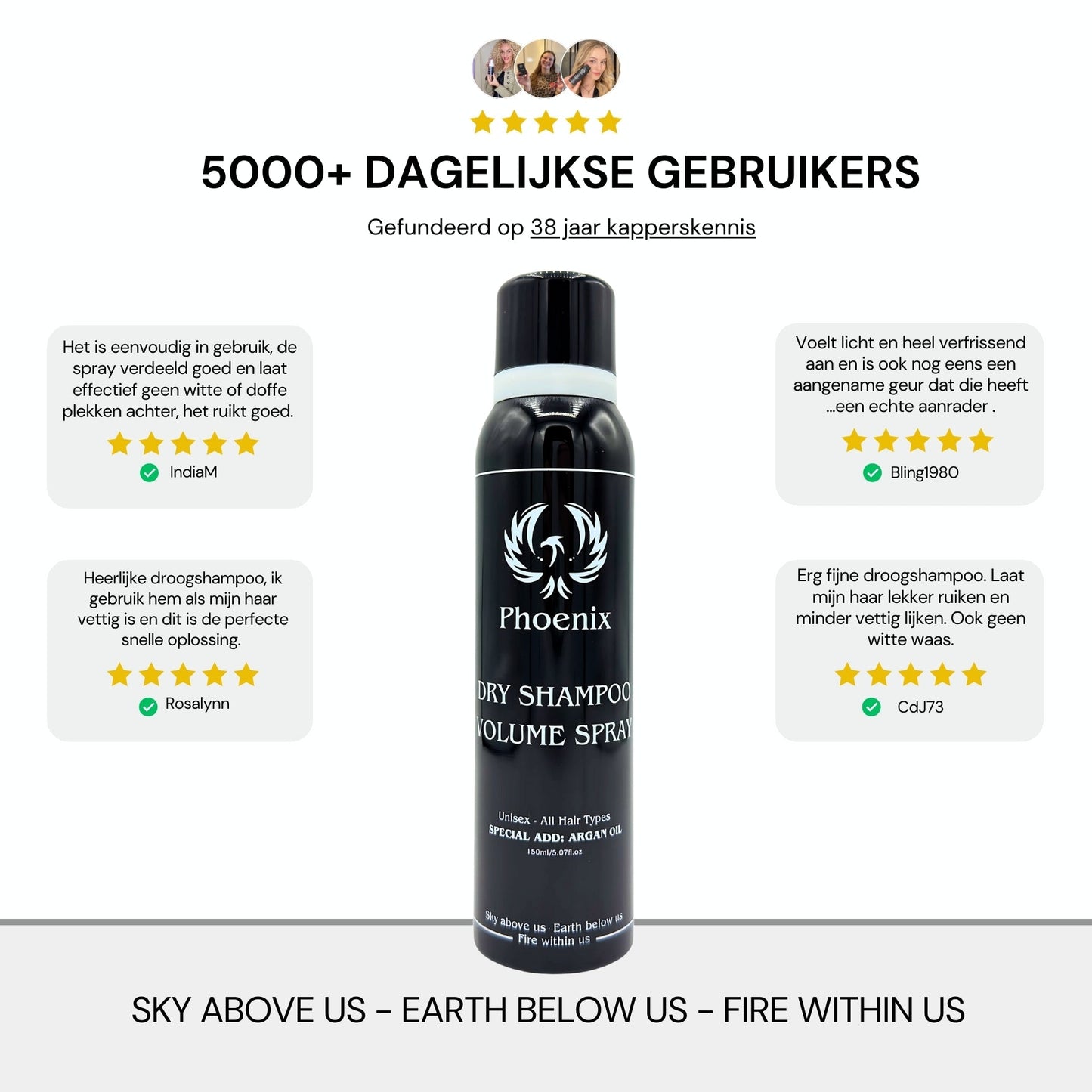 Droogshampoo Volume Spray