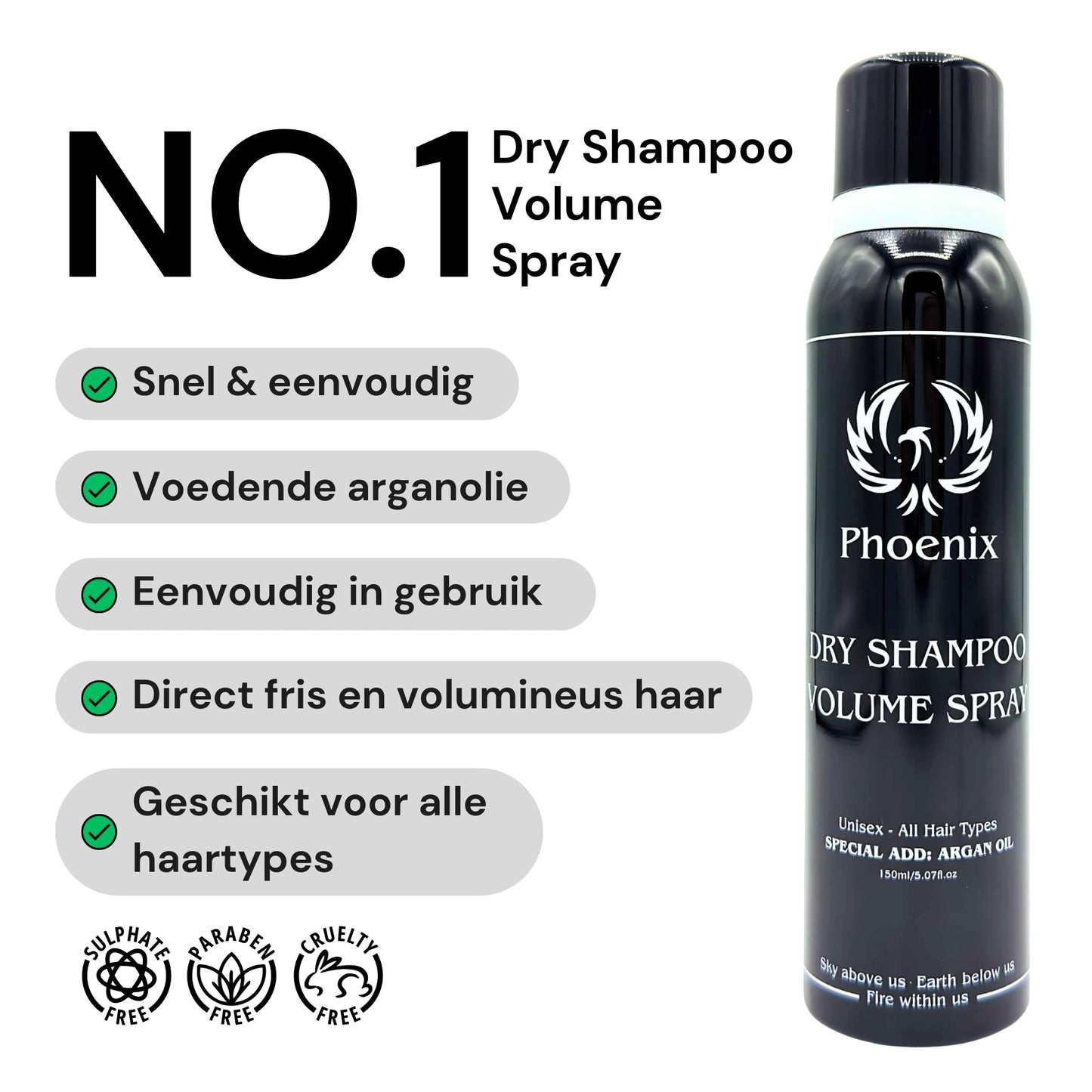 Droogshampoo Volume Spray