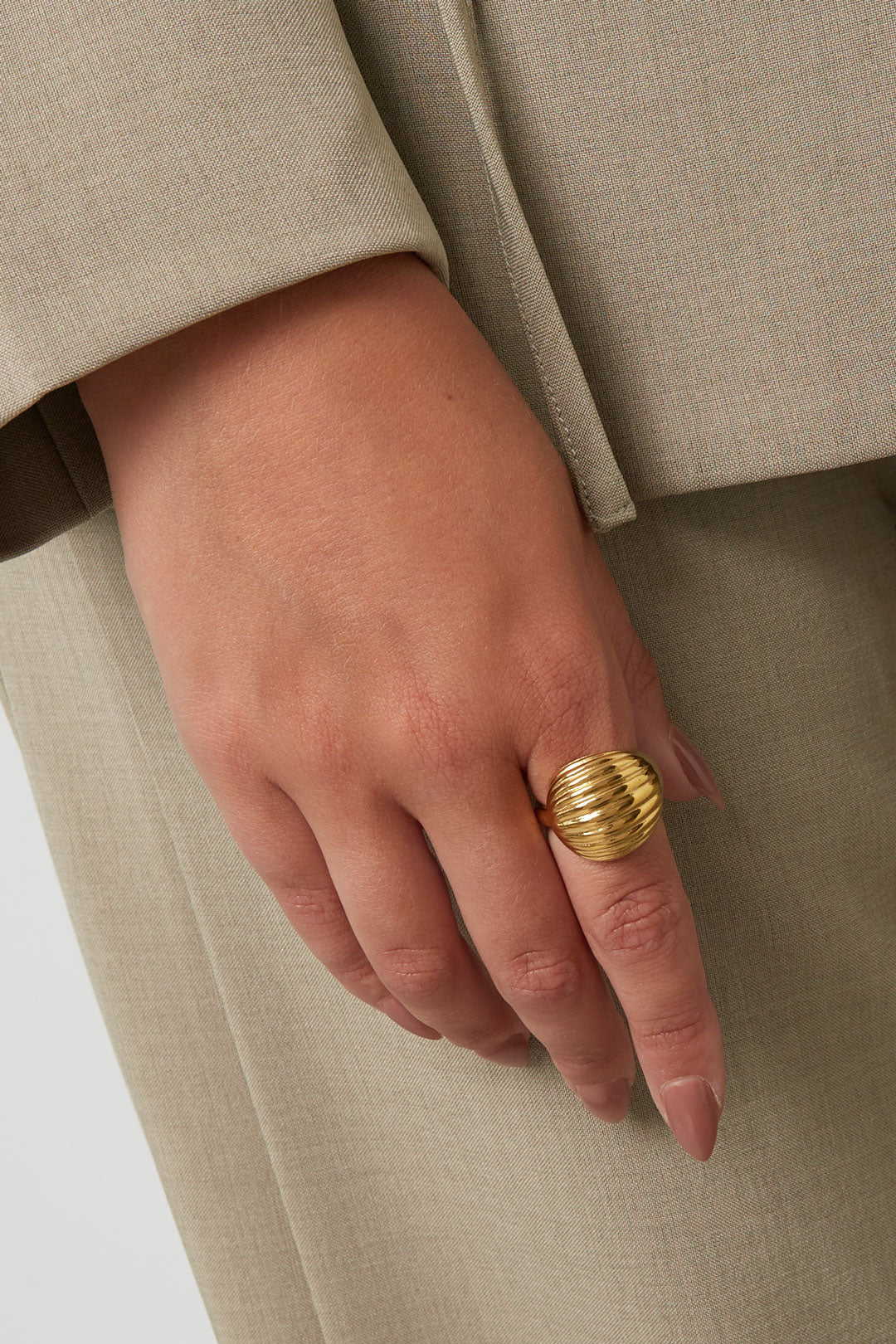 Elegant Gold Statement Ring for Everyday Glam