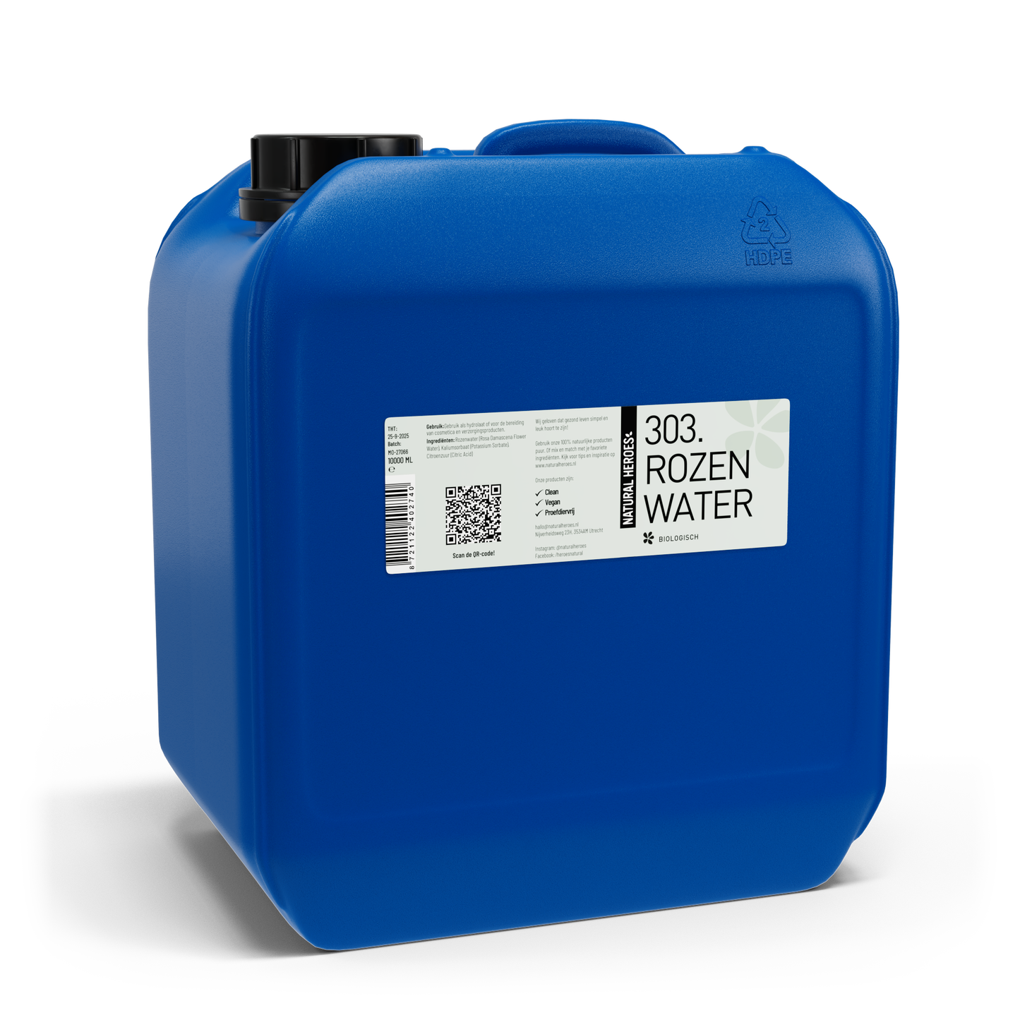 Rozenwater (Hydrosol) - Biologisch