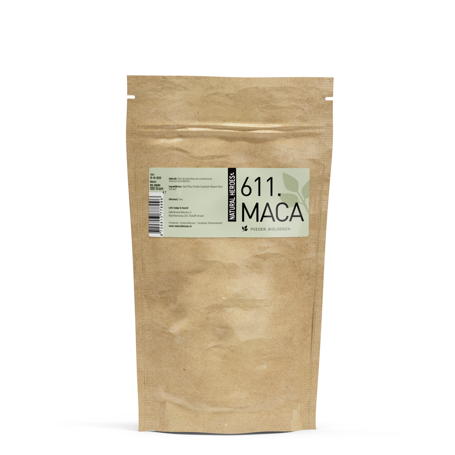 Maca Poeder (Geel) - Biologisch