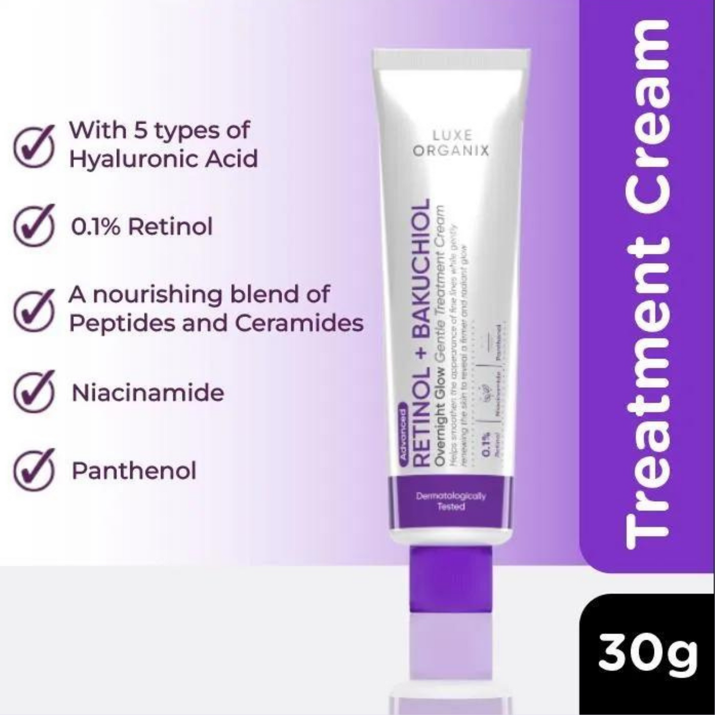 Luxe Organix Advanced RETINOL + BAKUCHIOL Creme