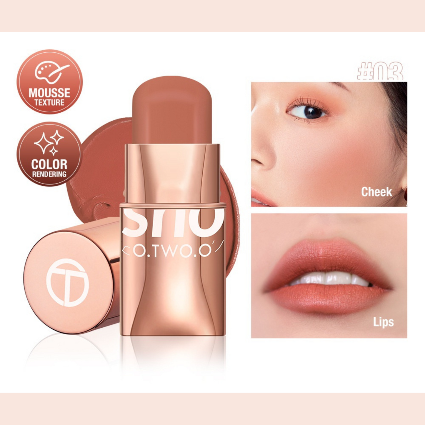 3-teiliges Make-up-Set