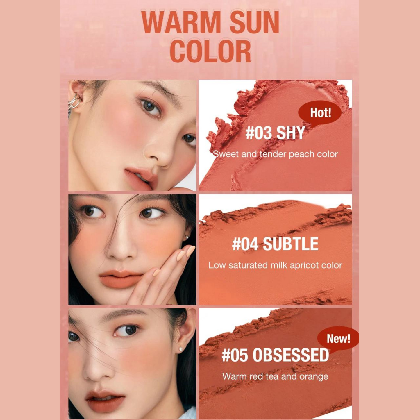 3in1 Rouge Stick Creme