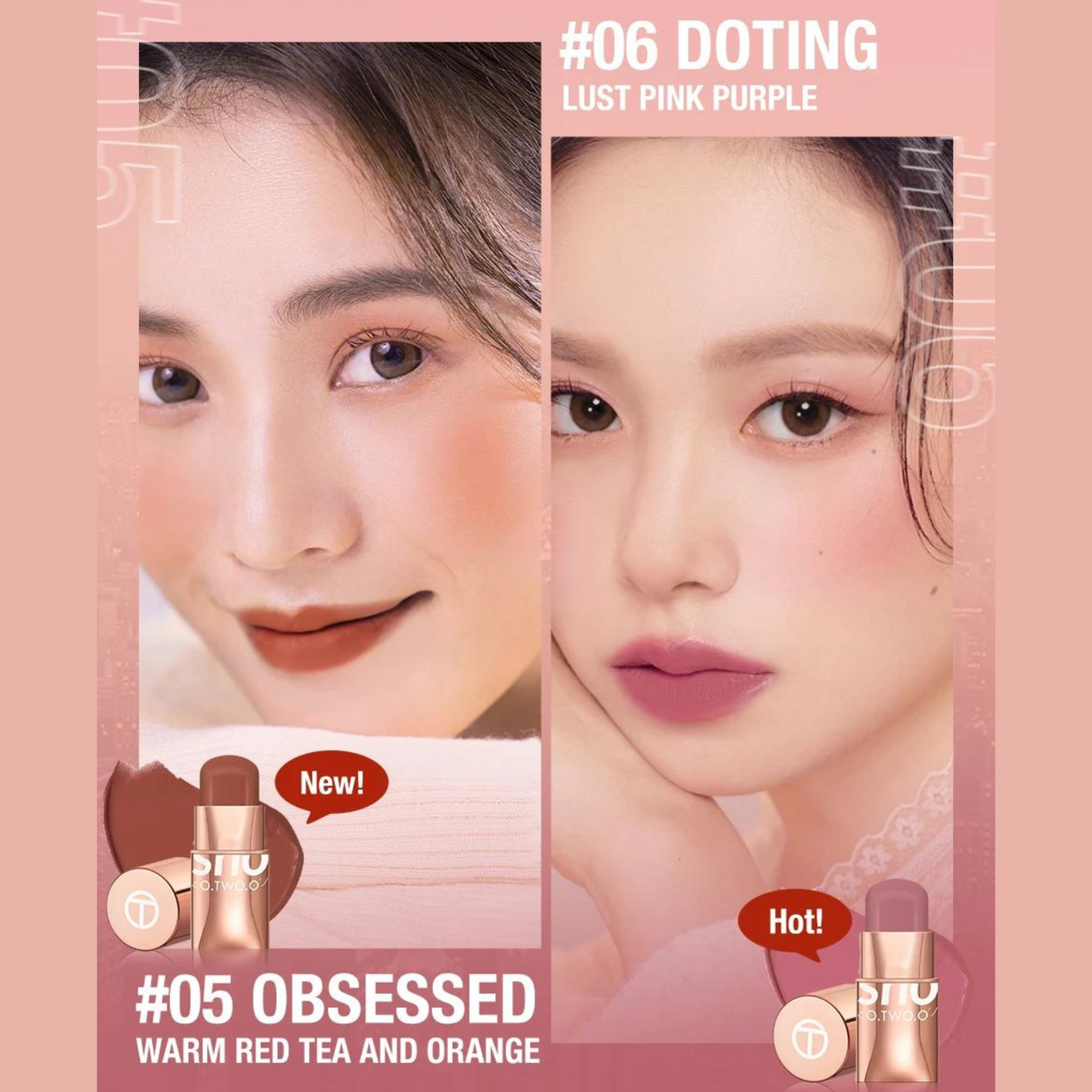 3in1 Rouge Stick Creme