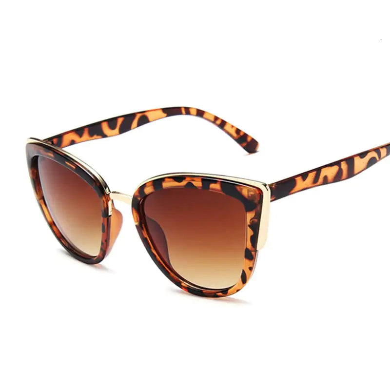 Elegante Cat Eye Sonnenbrille
