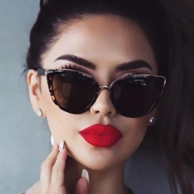 Elegante Cat Eye Sonnenbrille