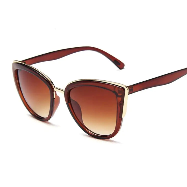 Elegante Cat Eye Sonnenbrille