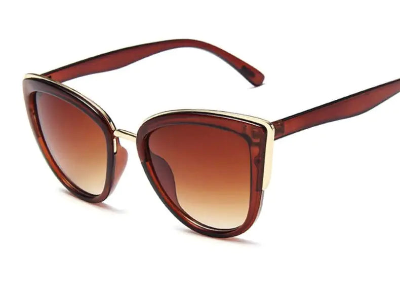 Elegante Cat Eye Sonnenbrille