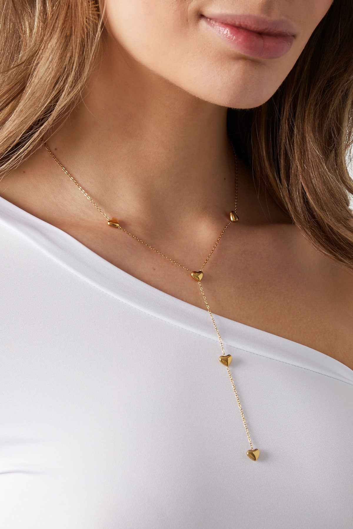 Elegant Heart Pendant Necklace, All Fit, Casual & Stylish