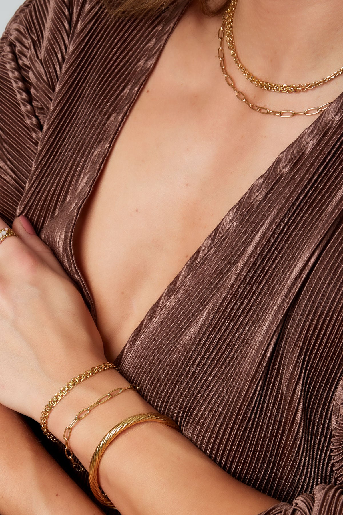 Stylish Unisex Stainless Steel Chain Bracelet