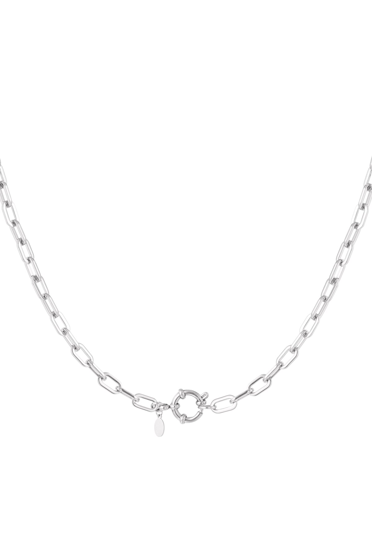 Elegant Stainless Steel Chain Necklace for Daily Wear