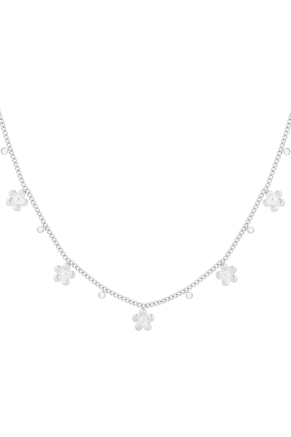 Elegant Flower Pendant Necklace for Daily Wear