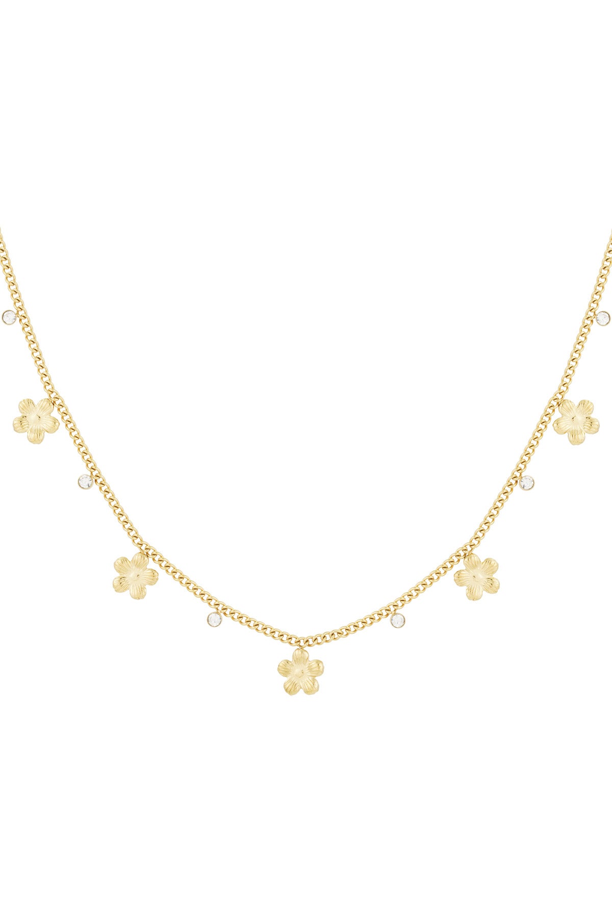 Elegant Flower Pendant Necklace for Daily Wear