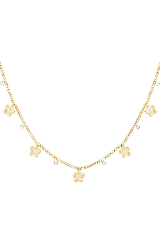 Elegant Flower Pendant Necklace for Daily Wear