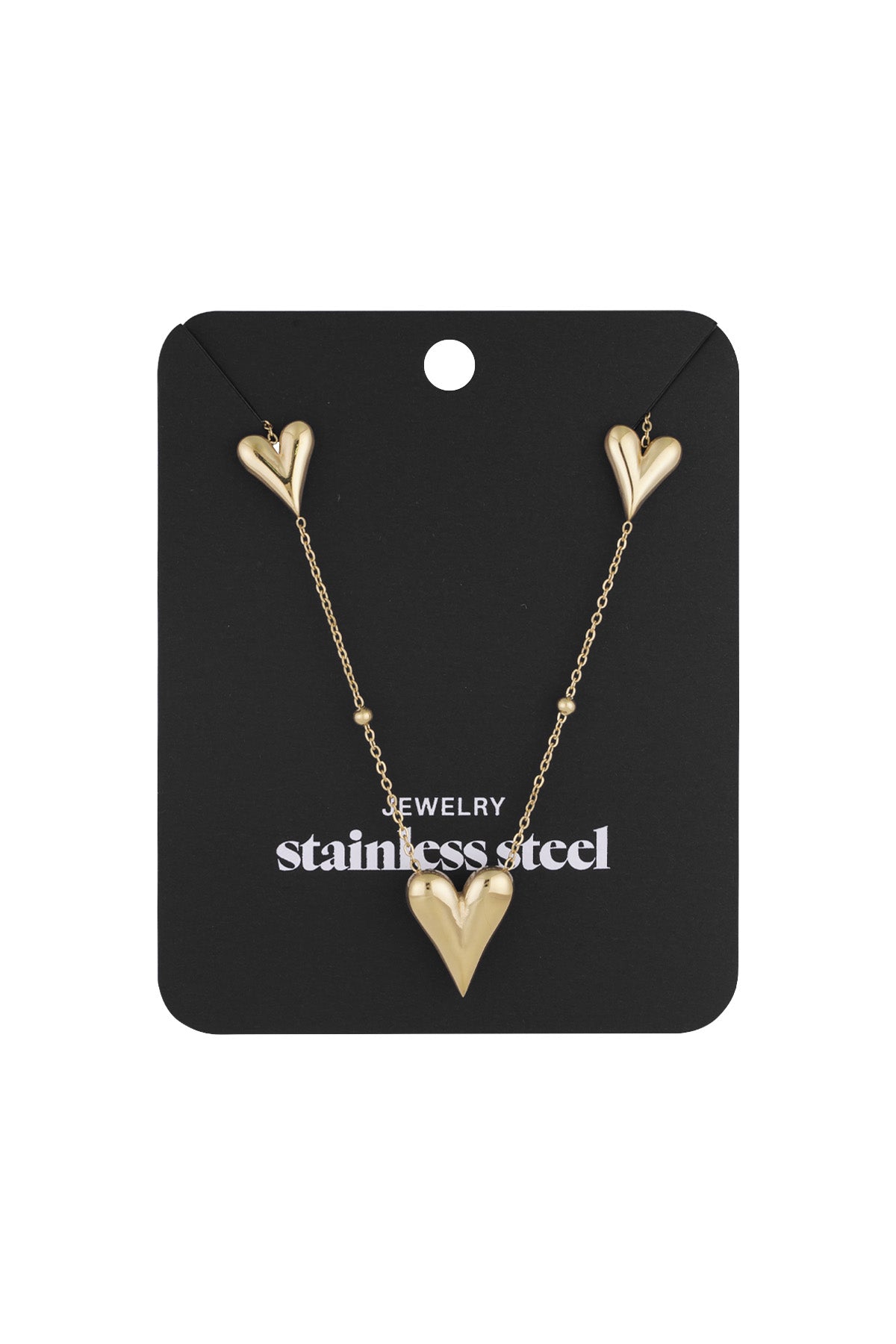 Elegant Heart Pendant Necklace - Simple & Stylish