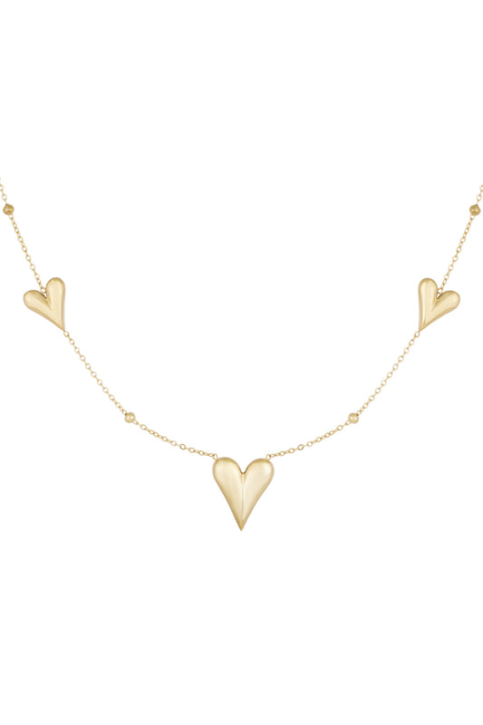 Elegant Heart Pendant Necklace - Simple & Stylish