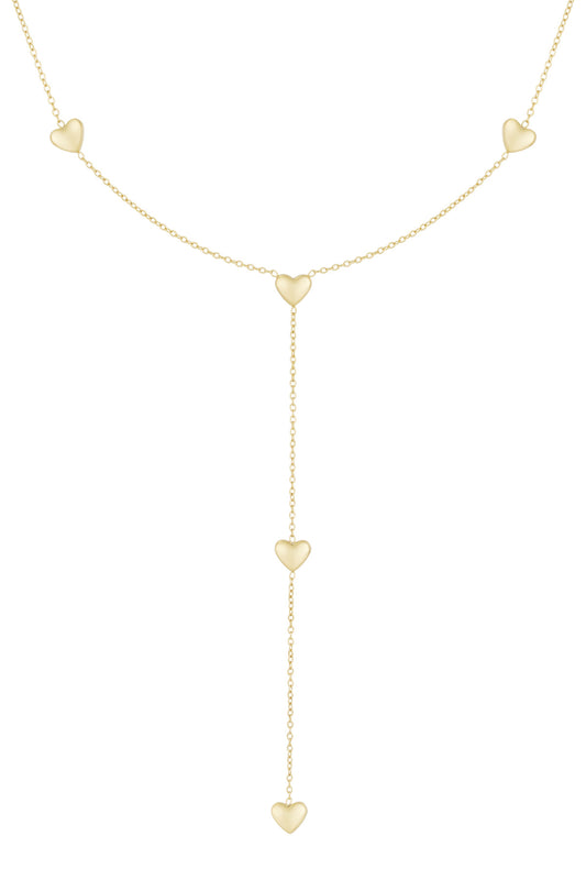 Elegant Heart Pendant Necklace, All Fit, Casual & Stylish
