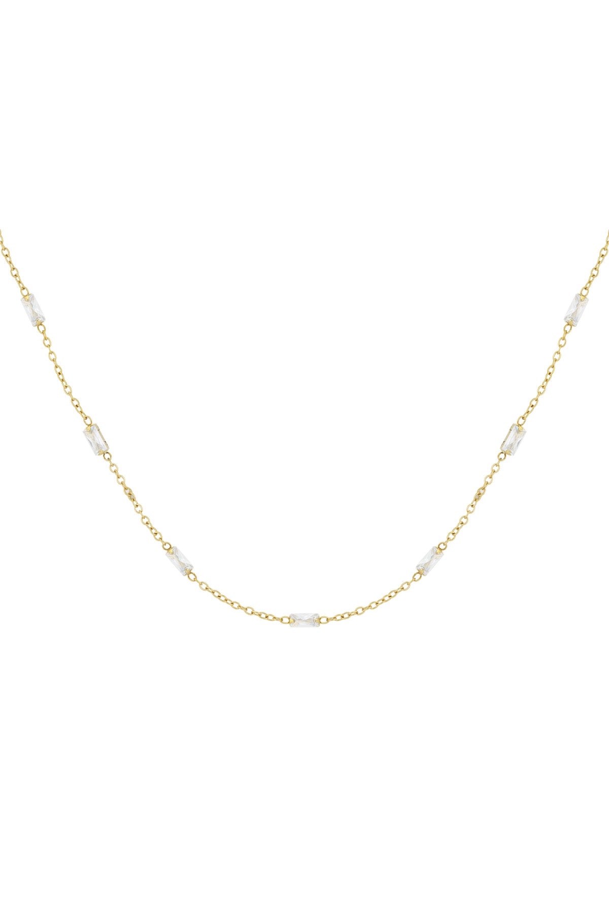 Stylish Stainless Steel Short Necklace for Women