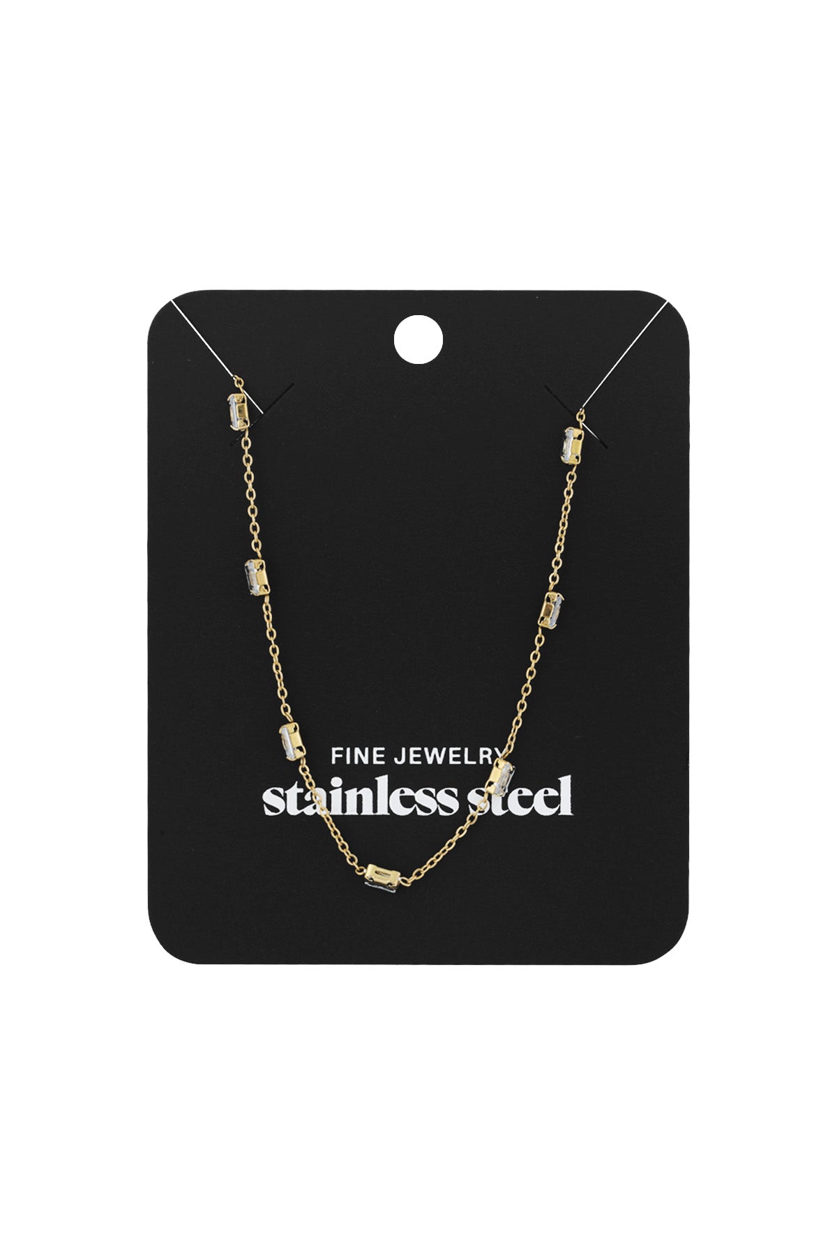 Stylish Stainless Steel Short Necklace for Women
