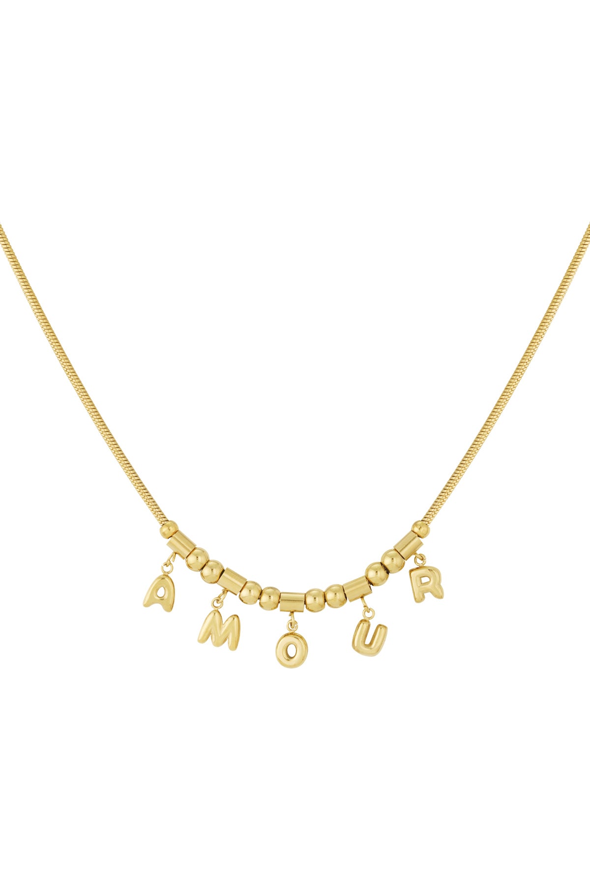 Stylish Letter Pendant Necklace for Everyday Elegance