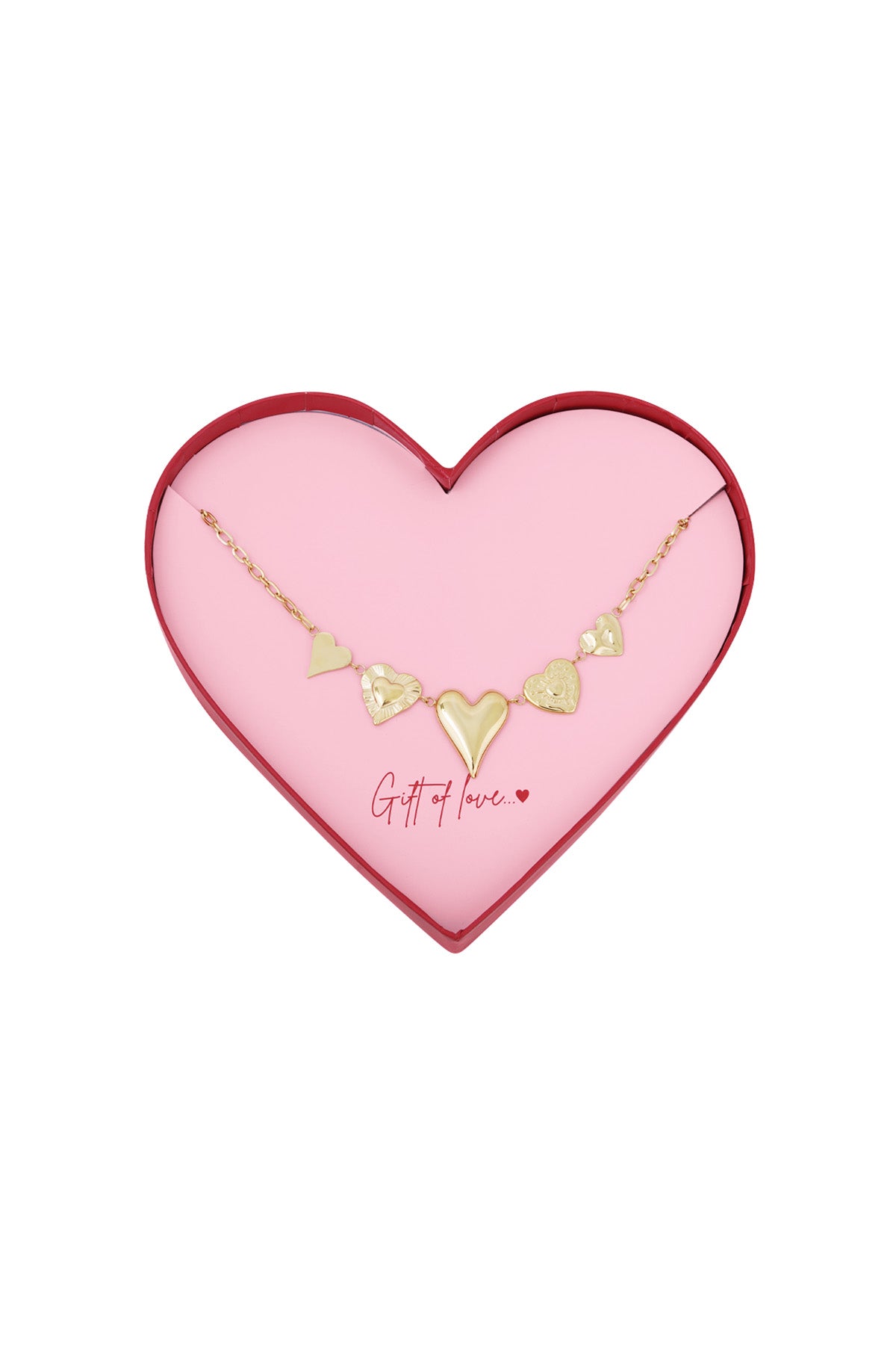 Elegant Gold Heart Pendant Necklace for Women