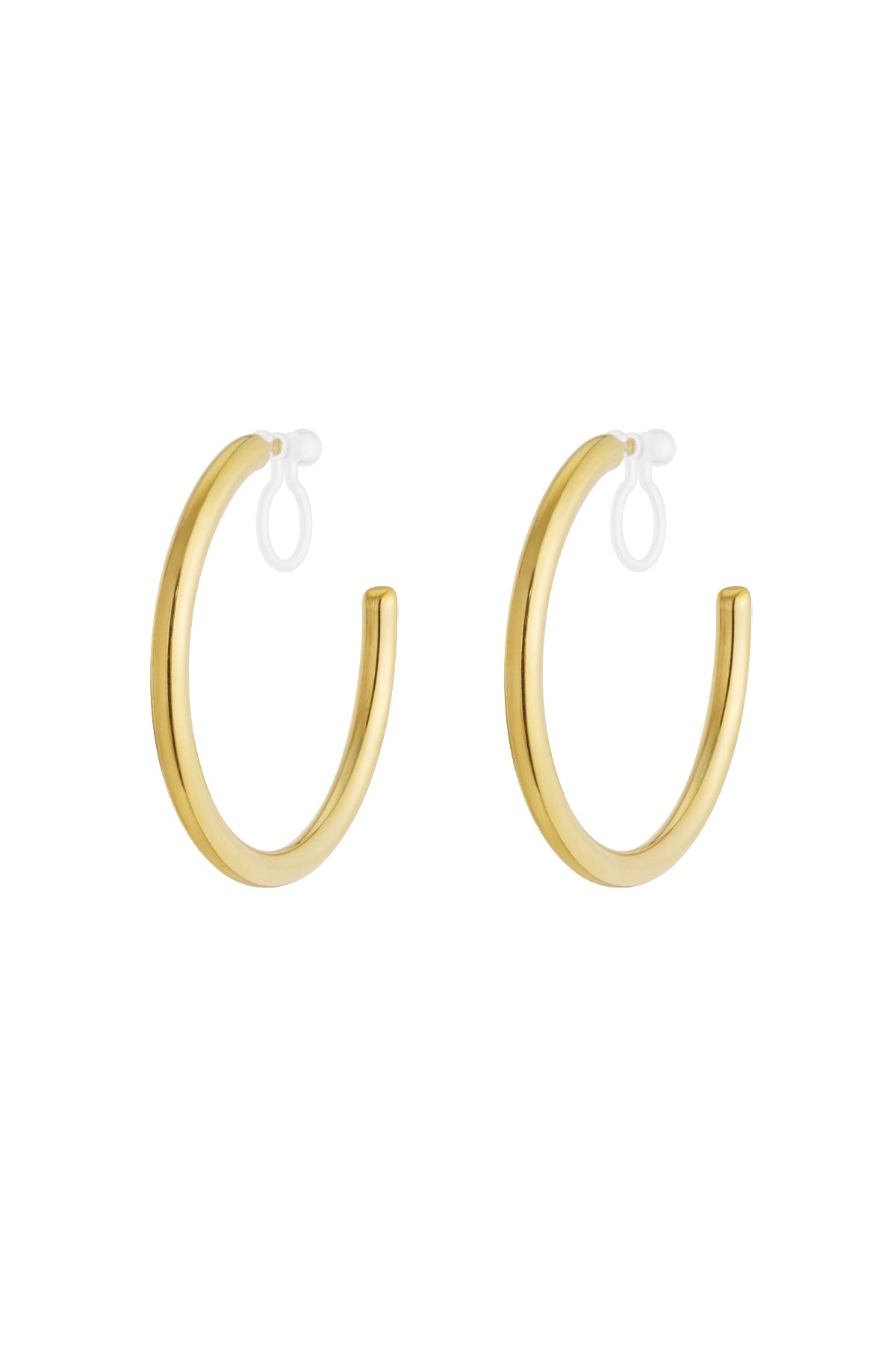 Stylish 14K Gold Plated Clip-On Earrings for All