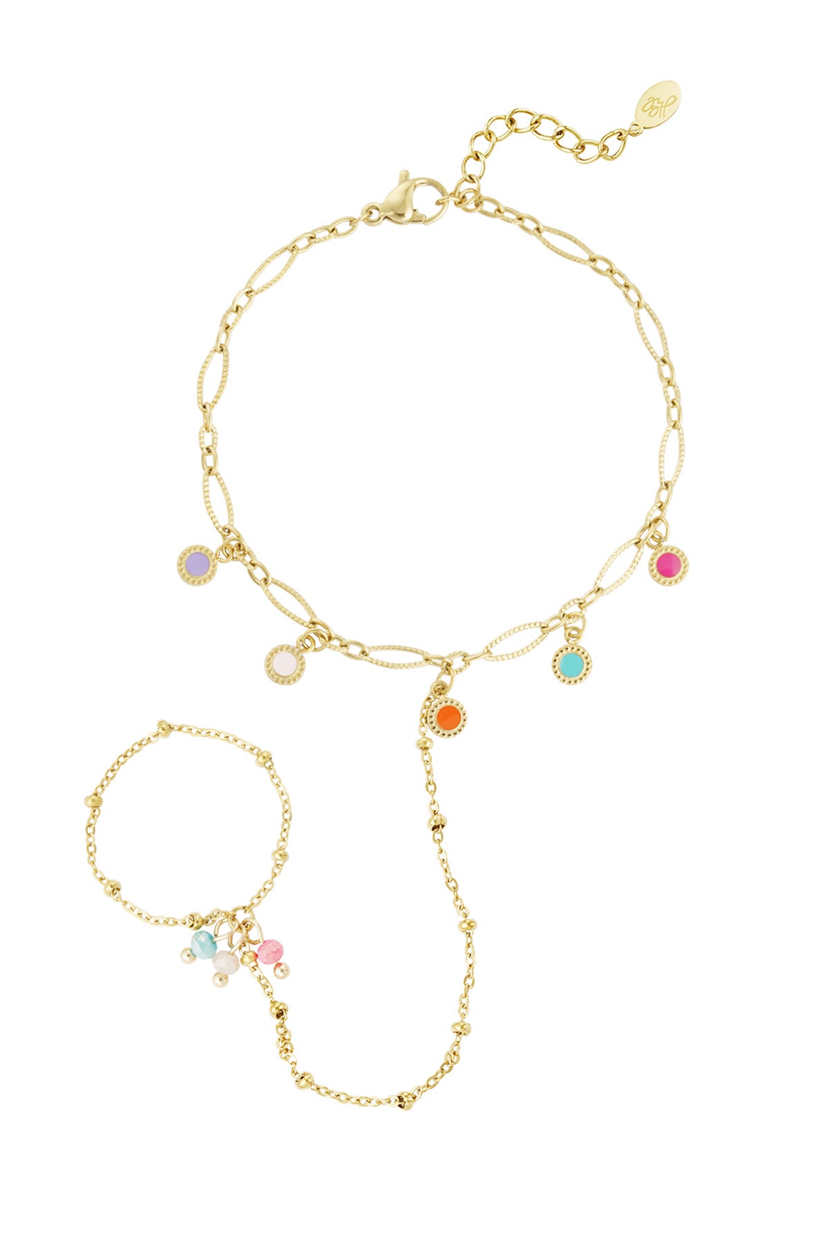 Elegant Gold Color Hand Chain for Women