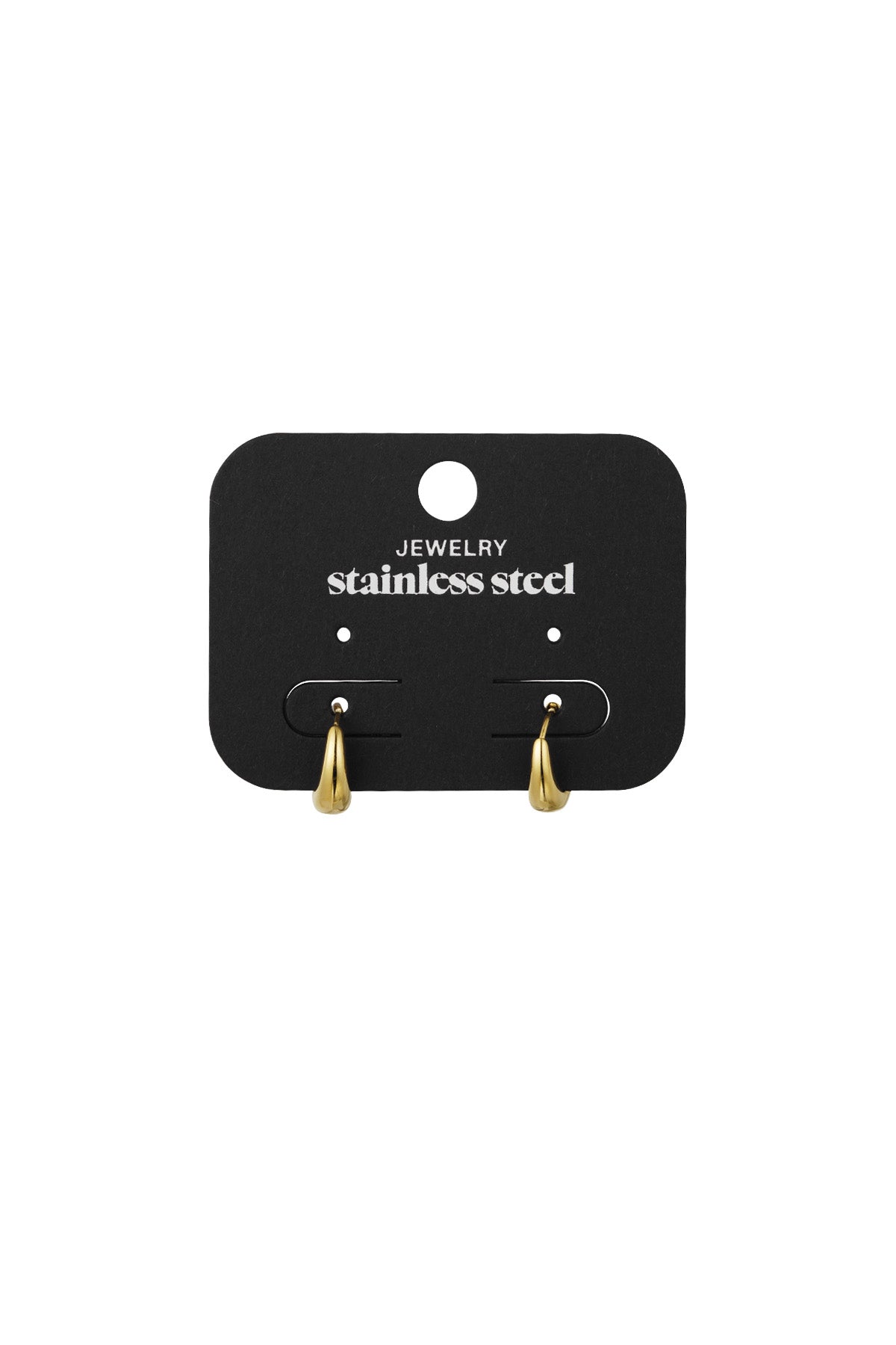 Stylish Basic Hoop Earrings in Silver & Gold