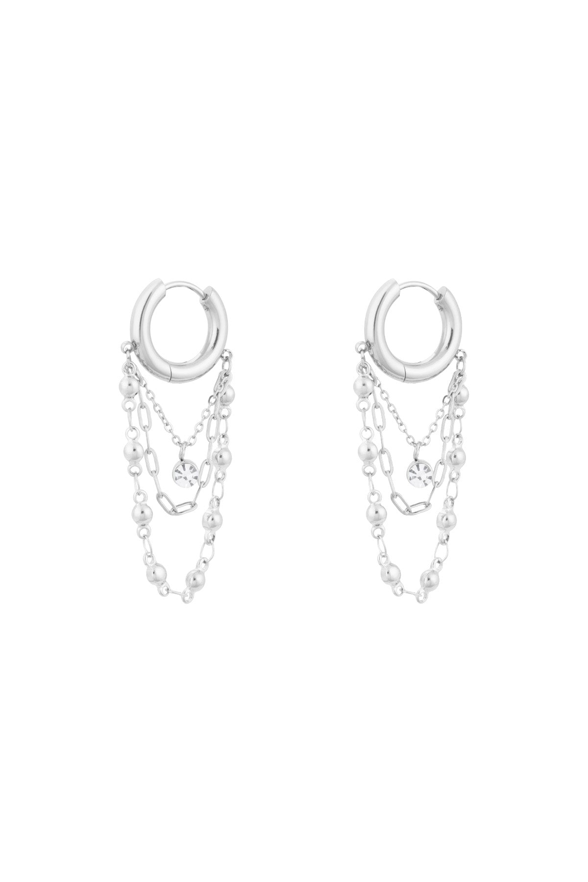 Elegant Silver & Gold Drop Earrings for Every Occasion