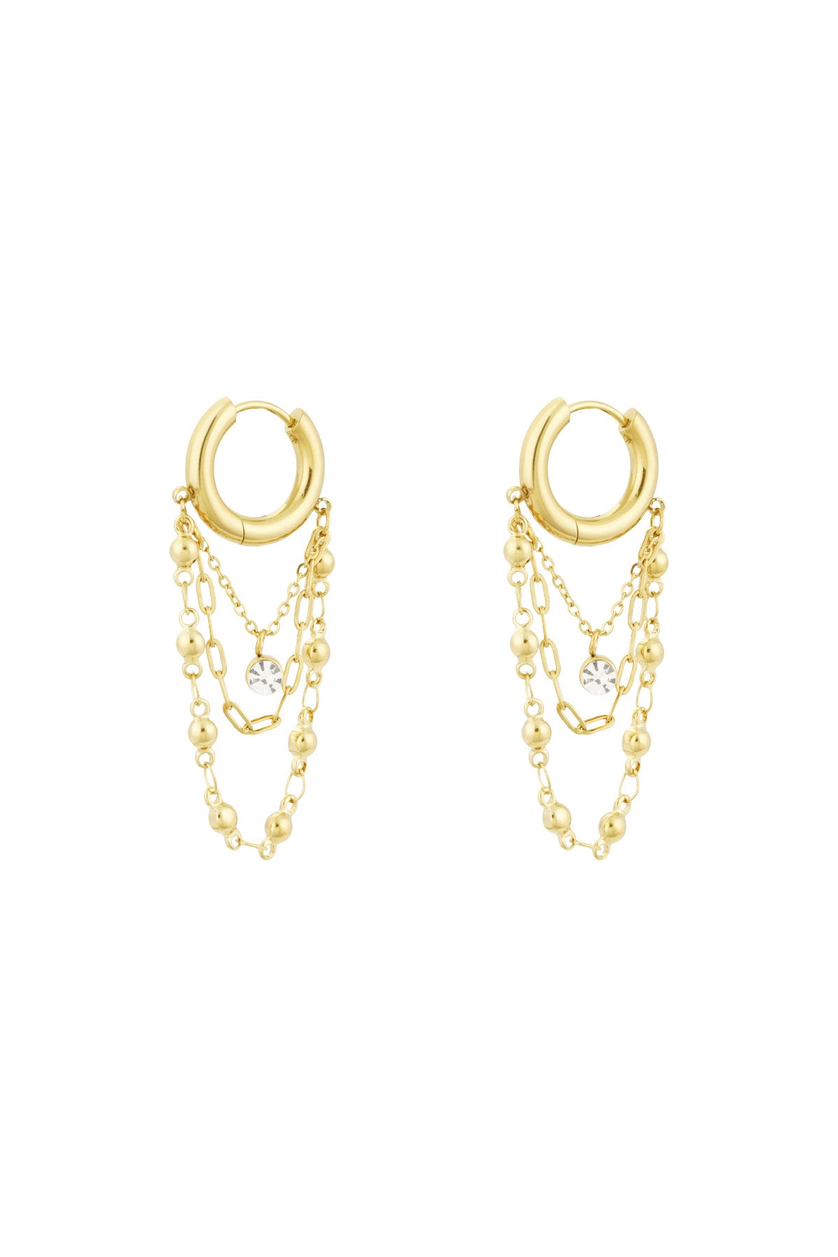 Elegant Silver & Gold Drop Earrings for Every Occasion