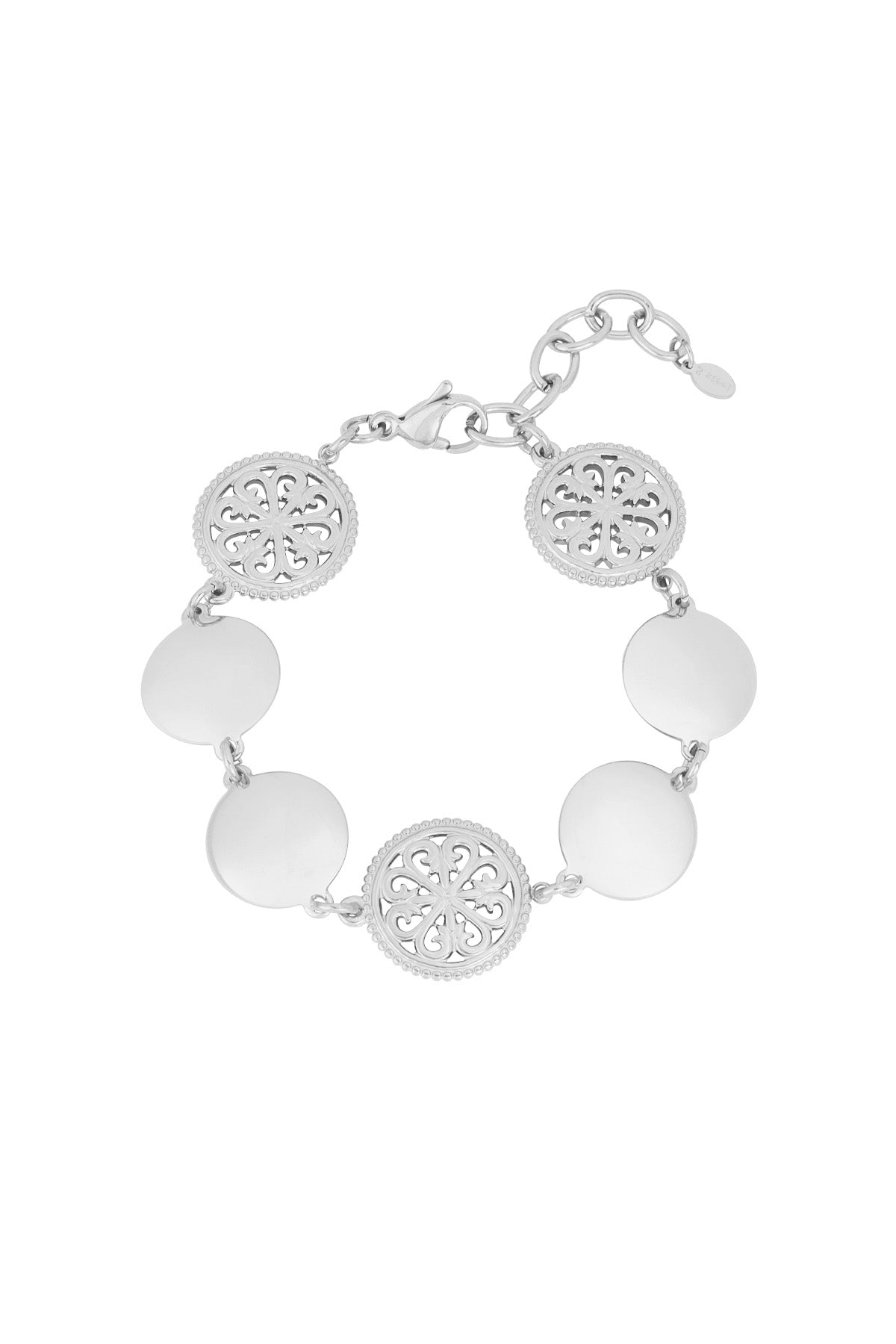 Elegant Statement Charm Bracelets in Silver & Gold