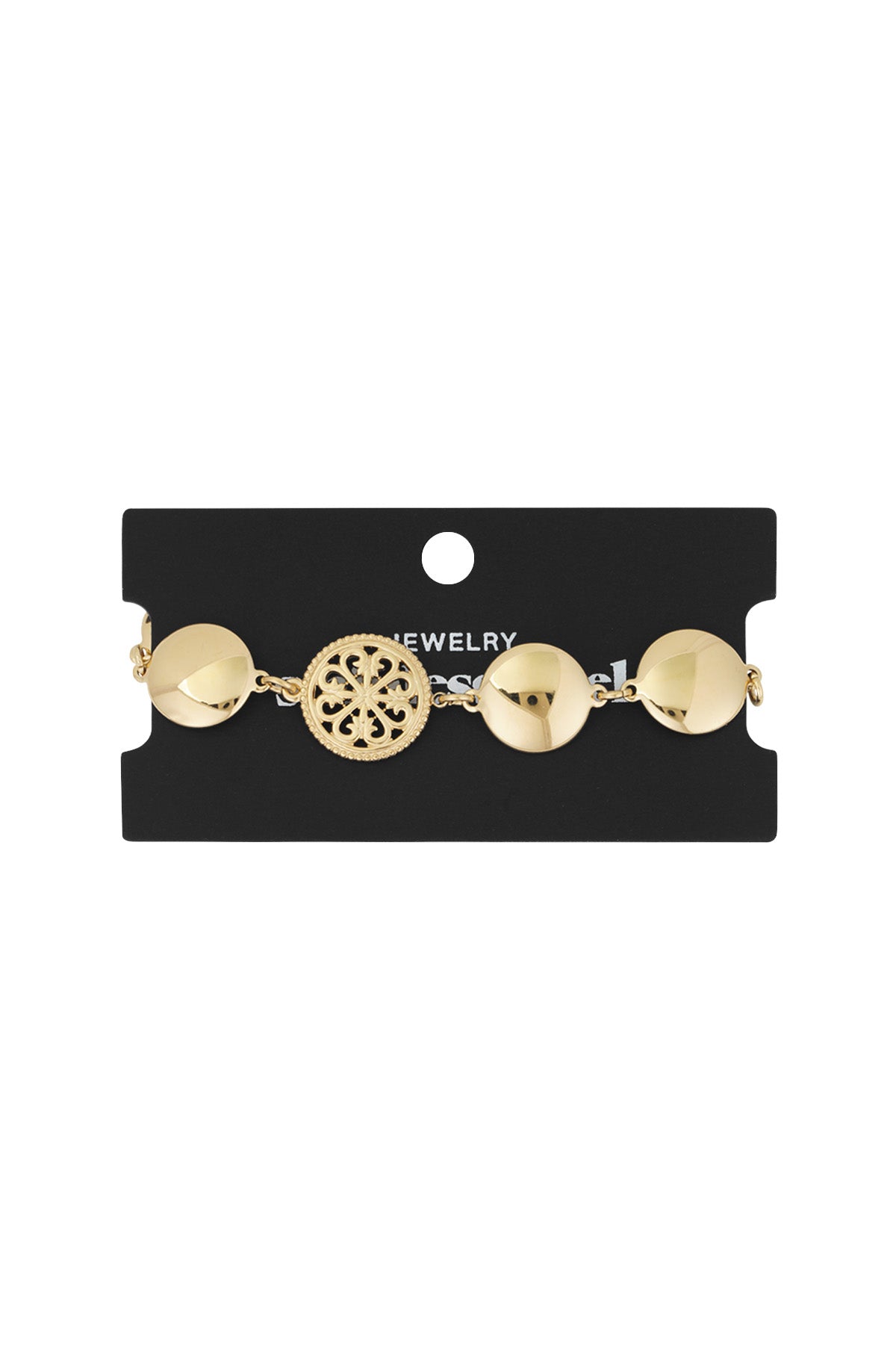 Elegant Statement Charm Bracelets in Silver & Gold