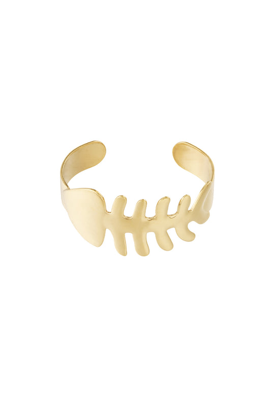 Elegant 14K Gold Plated Bangle for Summer Elegance