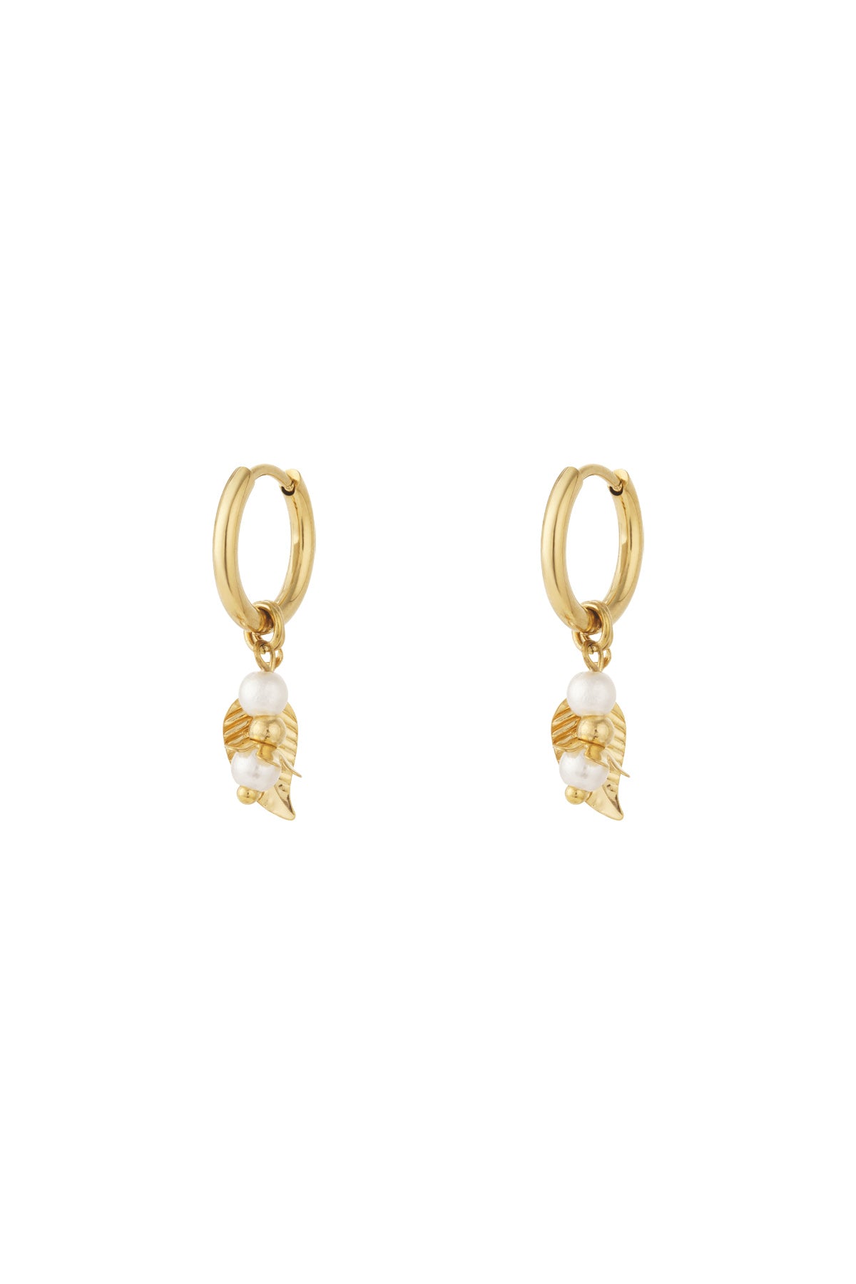 Elegant 14K Gold Plated Fruit Drop Earrings