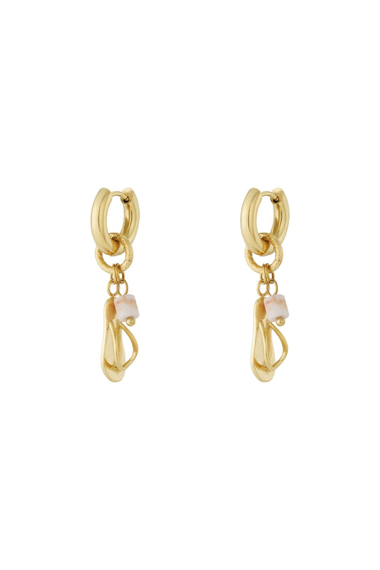 Stylish Gold Color Drop Earrings for Women