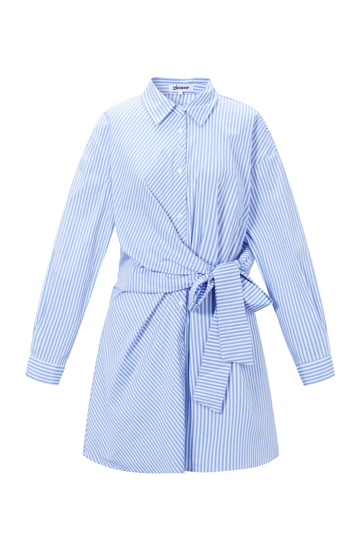 Gimme Striped Long-Sleeve Dress for Spring/Summer