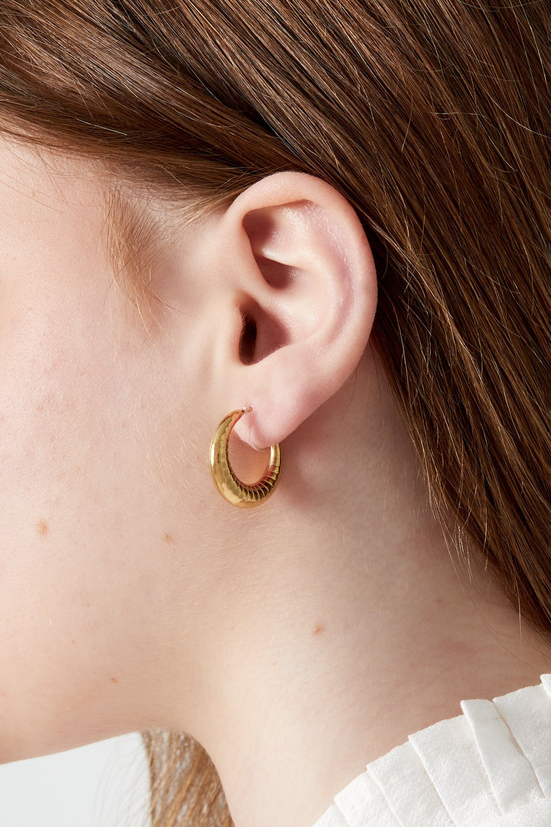 Stylish 14K Gold Plated Clip-On Earrings for Everyday Wear