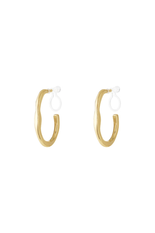 Elegant 14K Gold Plated Clip-On Earrings for All Occasions