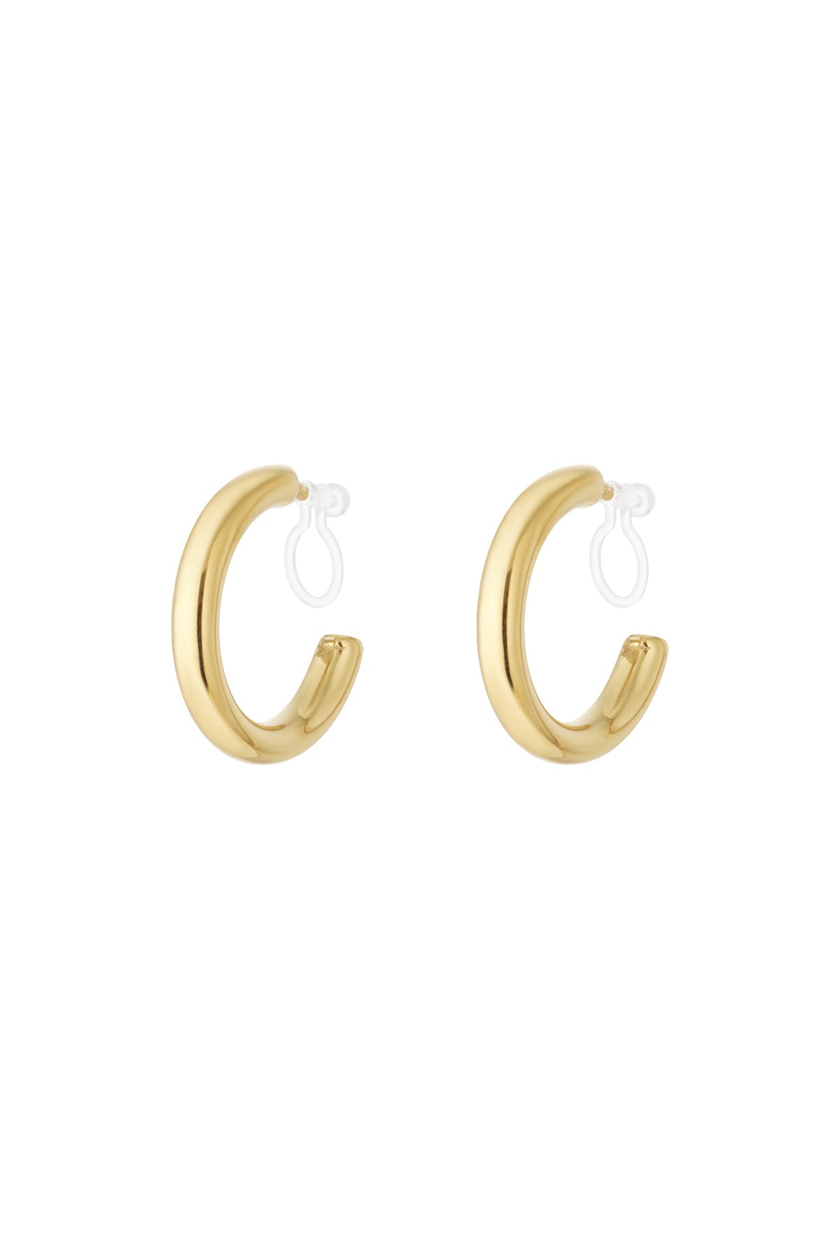 Stylish 14K Gold Plated Clip-On Earrings for All