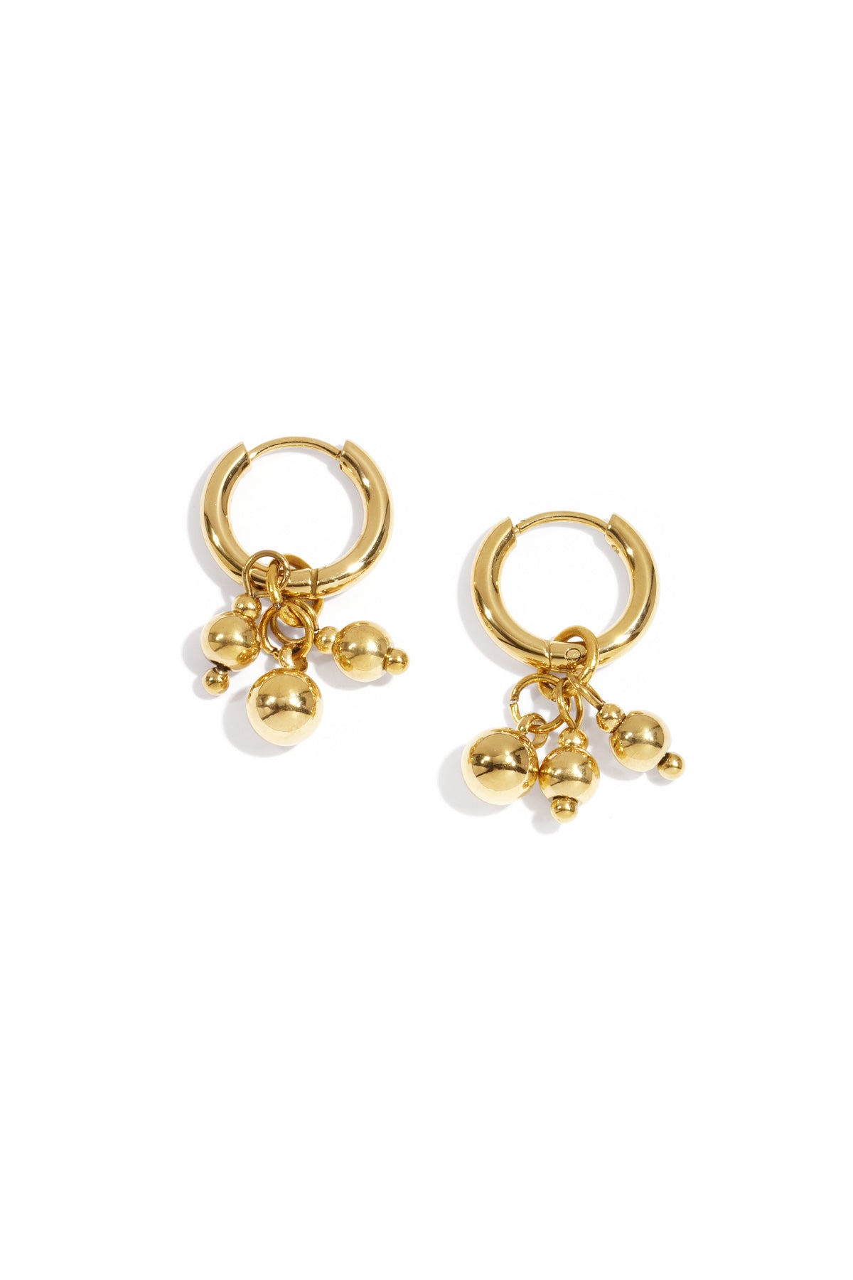 Elegant Drop Earrings for Women - Silver & Gold