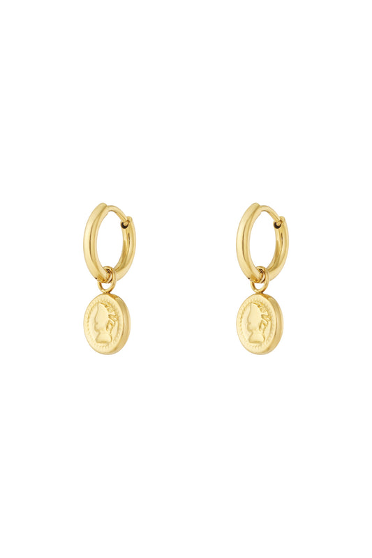 Elegant Stainless Steel Drop Earrings for Daily Wear