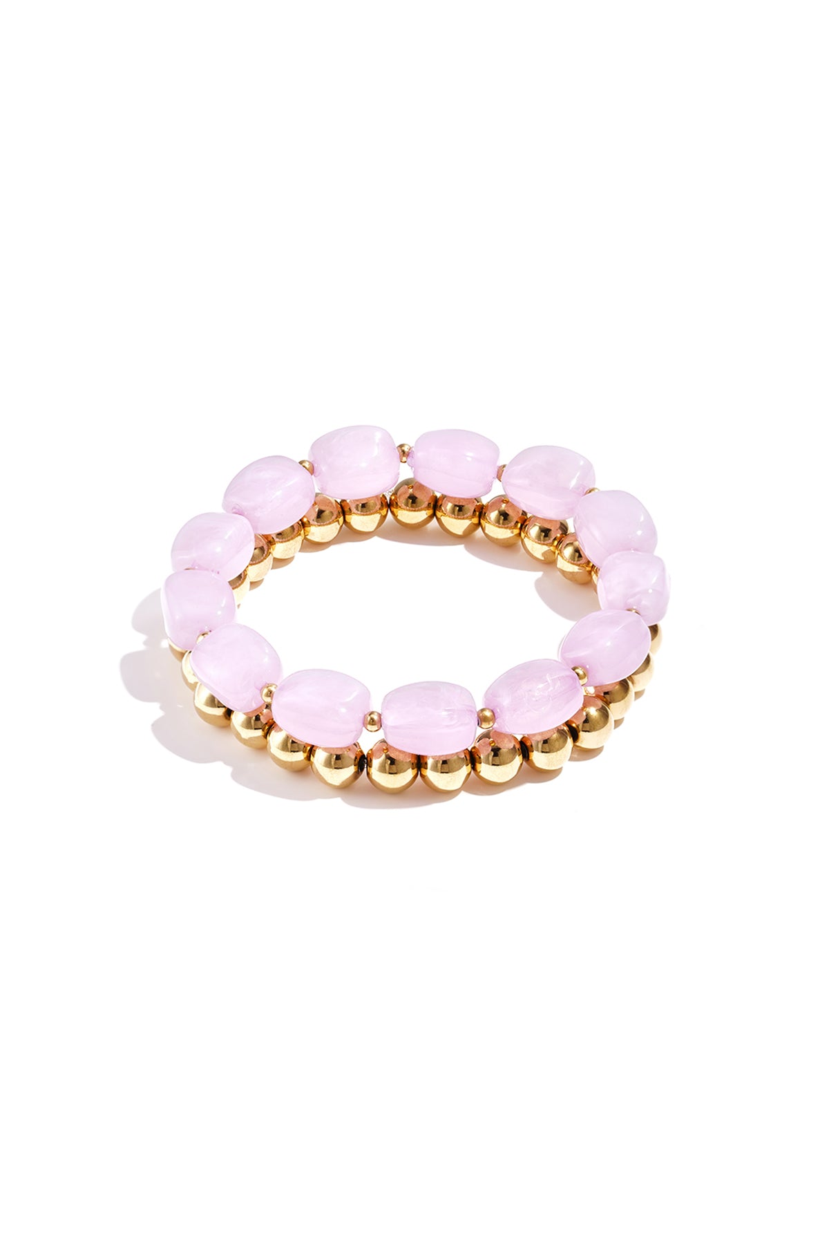 Chic Stainless Steel Beaded Bracelets for Women