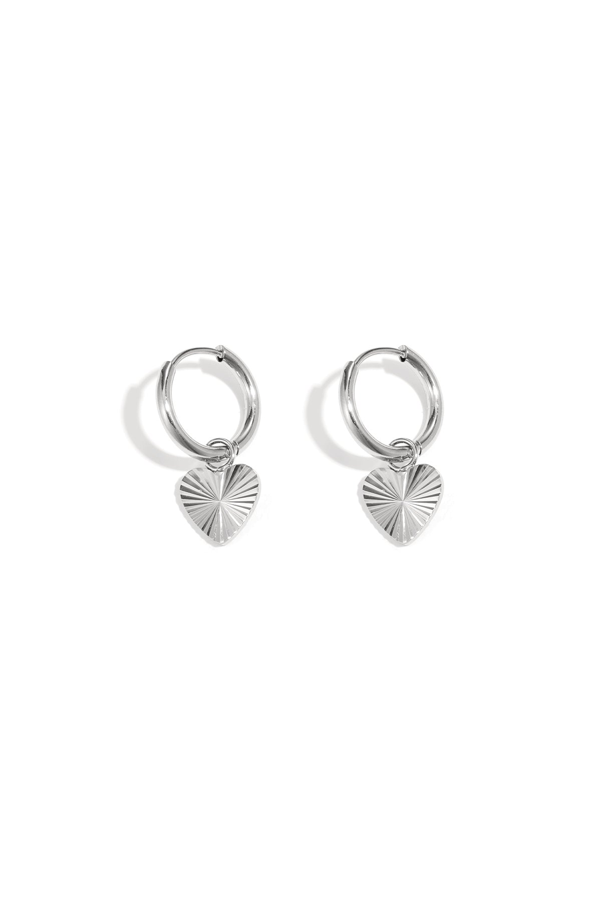 Elegant Heart-Shaped Drop Earrings for Everyday Glam