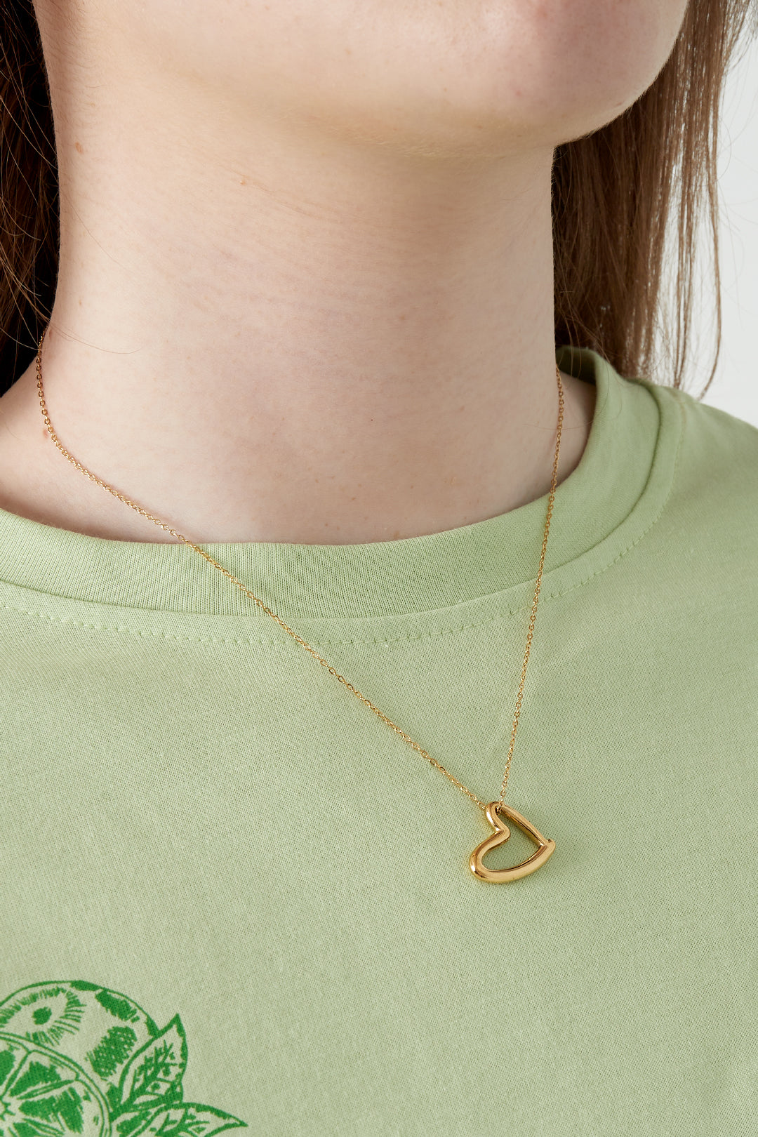 Elegant Heart Pendant Necklace - All Fit, Casual Style