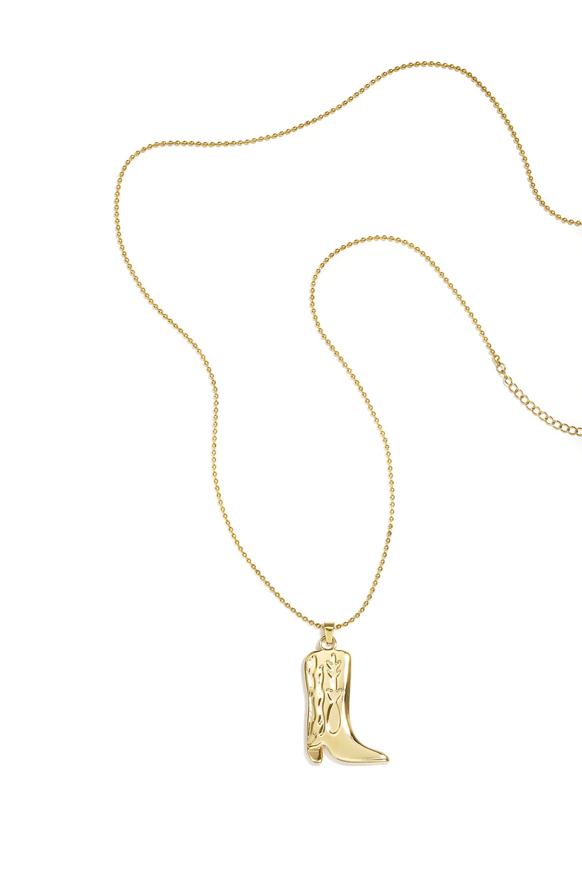 Elegant Gold-Color Long Necklace for Casual Wear